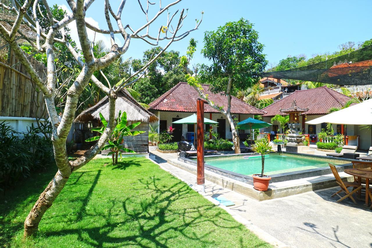 Sunjaya Kubu Guesthouse Lembongan Eksteriør bilde