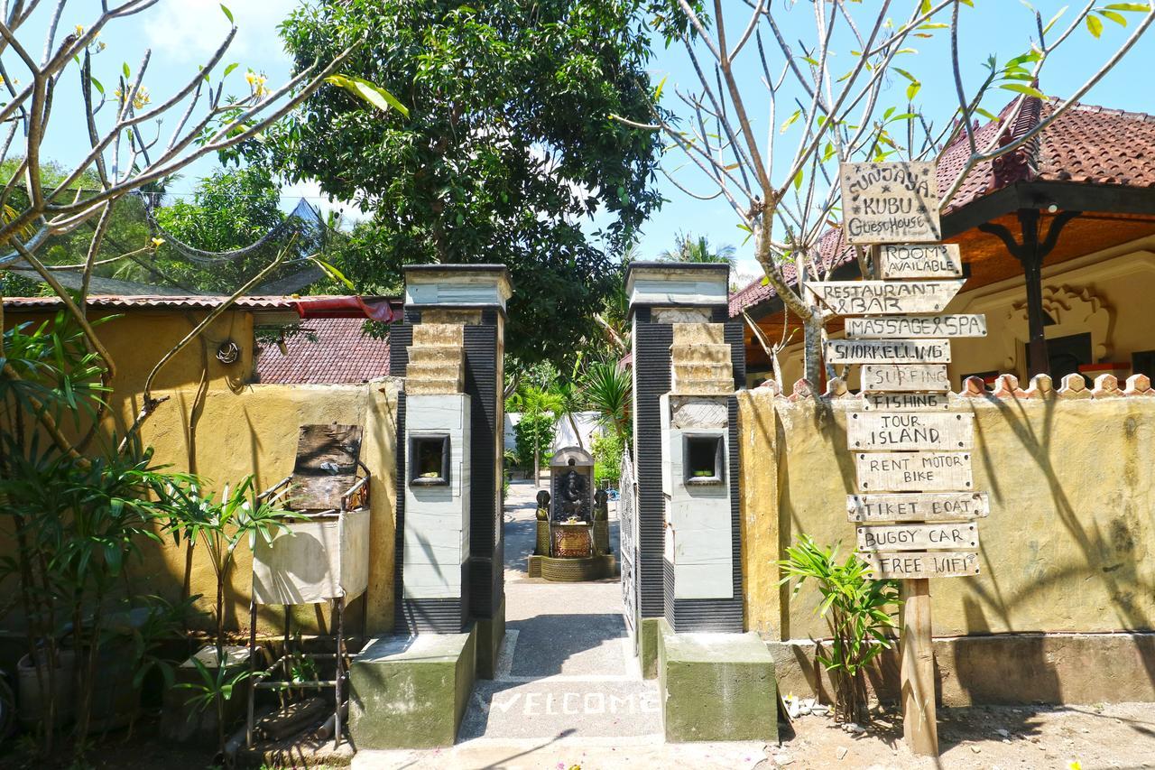 Sunjaya Kubu Guesthouse Lembongan Eksteriør bilde