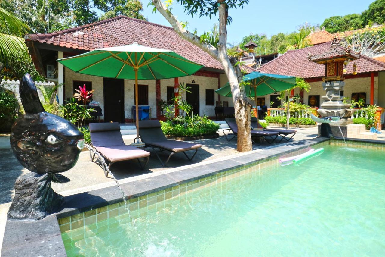 Sunjaya Kubu Guesthouse Lembongan Eksteriør bilde