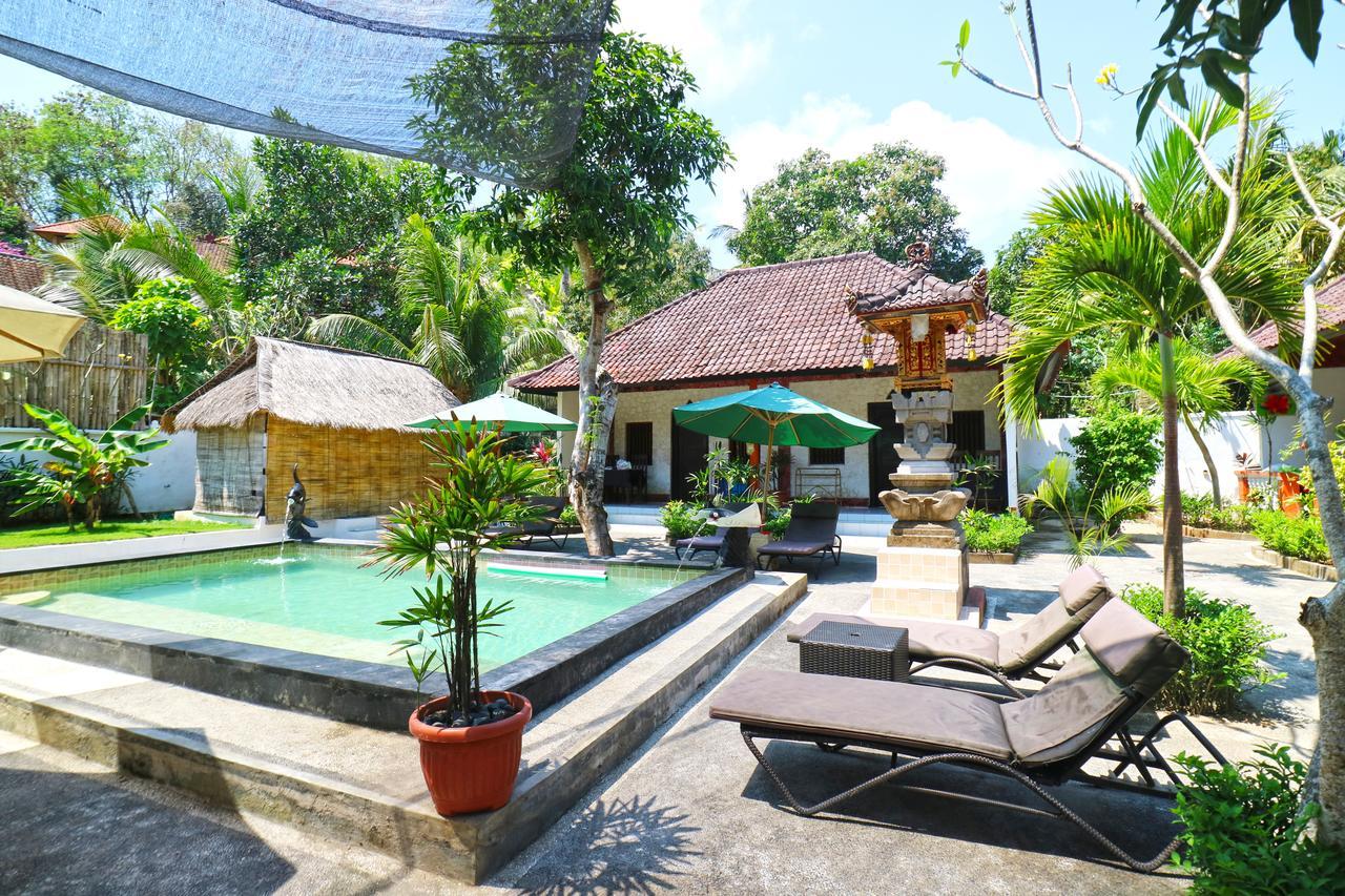 Sunjaya Kubu Guesthouse Lembongan Eksteriør bilde